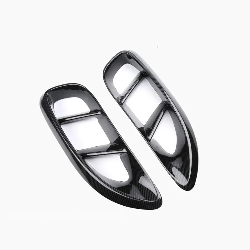 АБС пластик боковая подсветка двигателя автомобиля задняя крышка отделка для