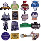 Забавные жесткие эмалевые булавки с грустным призраком, милые металлические значки в стиле аниме для рюкзака, шляпы, воротника, лацкана, модные украшения, подарки