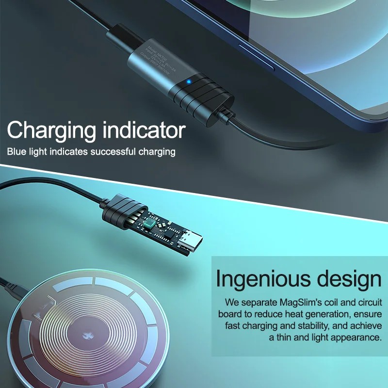 

Wireless Charger for Apple iPhone 12 Pro Max Mini NILLKIN 15W Qi Fast Magnetic Wireless Charging Pad