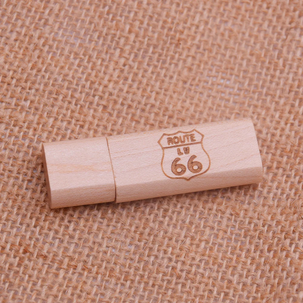 Портативный USB 2 0 высокоскоростной логотип деревянный персональный клиентский