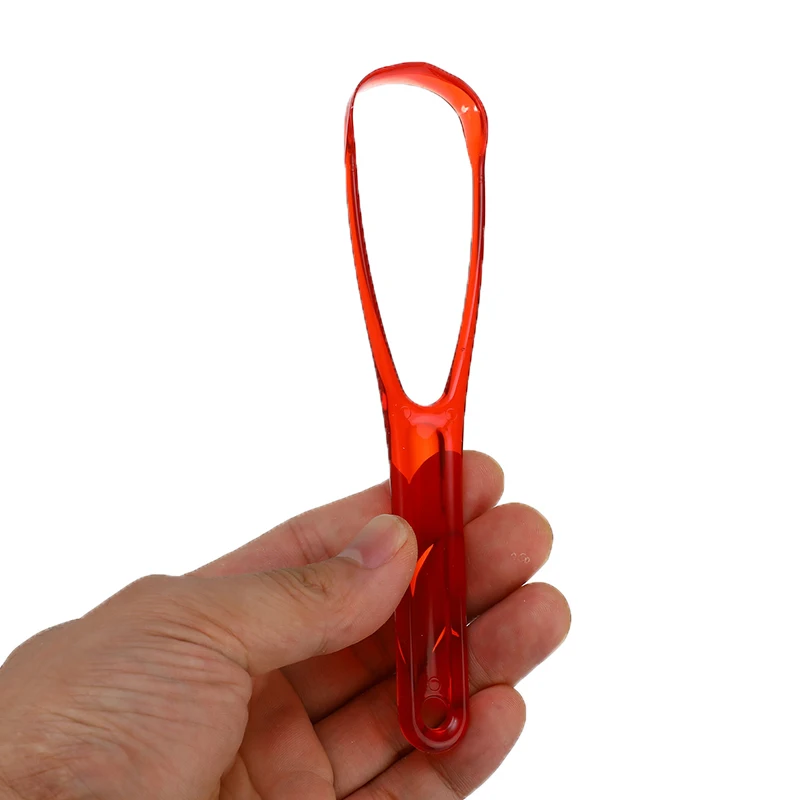 Очиститель языка с дыхательным покрытием скребок для удаления свежего дыхания