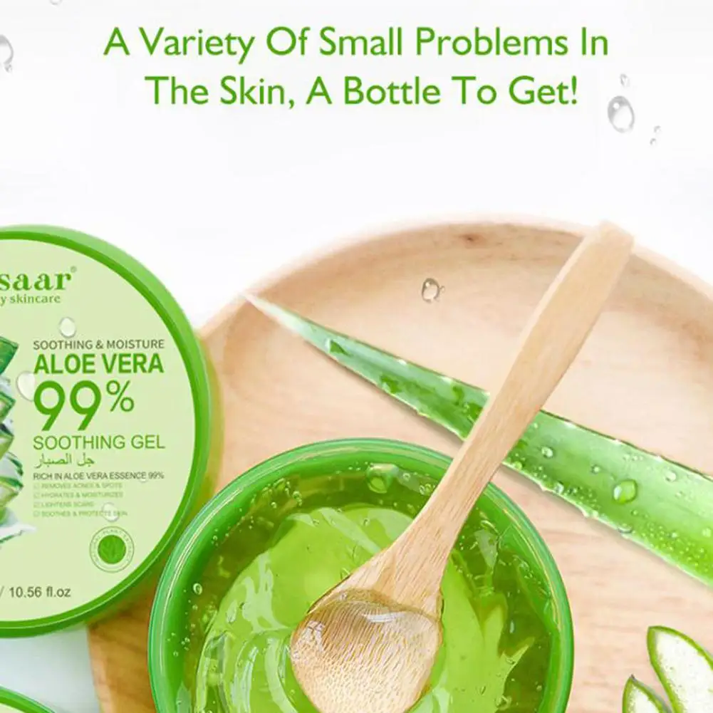 300 мл Натуральный гель алоэ вера Гладкий Восстанавливающий увлажняющий