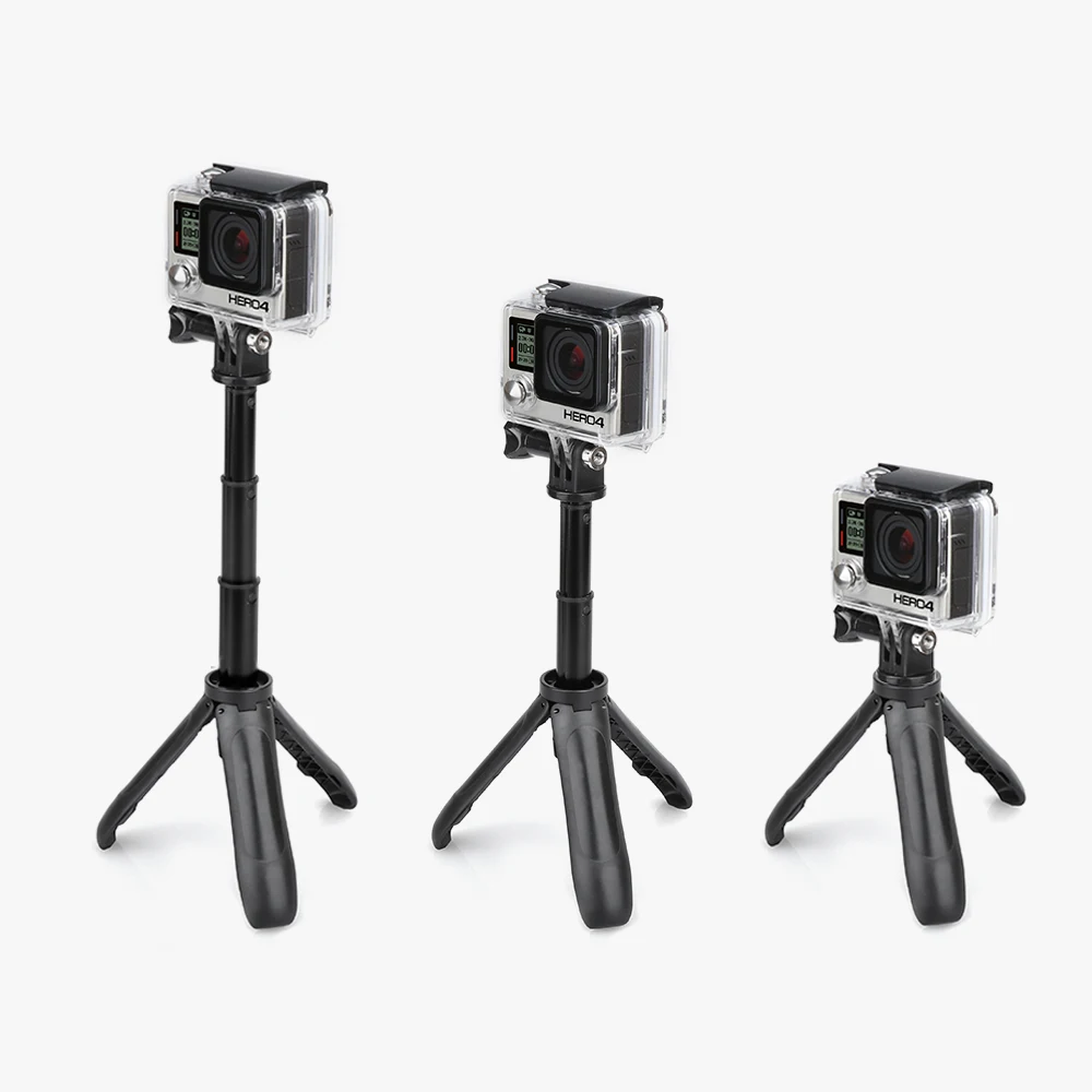 Экшн раздвижная ручка Vamson для Gopro Hero 7 6 5 Black DJI OSMO карманный мини штатив селфи палки