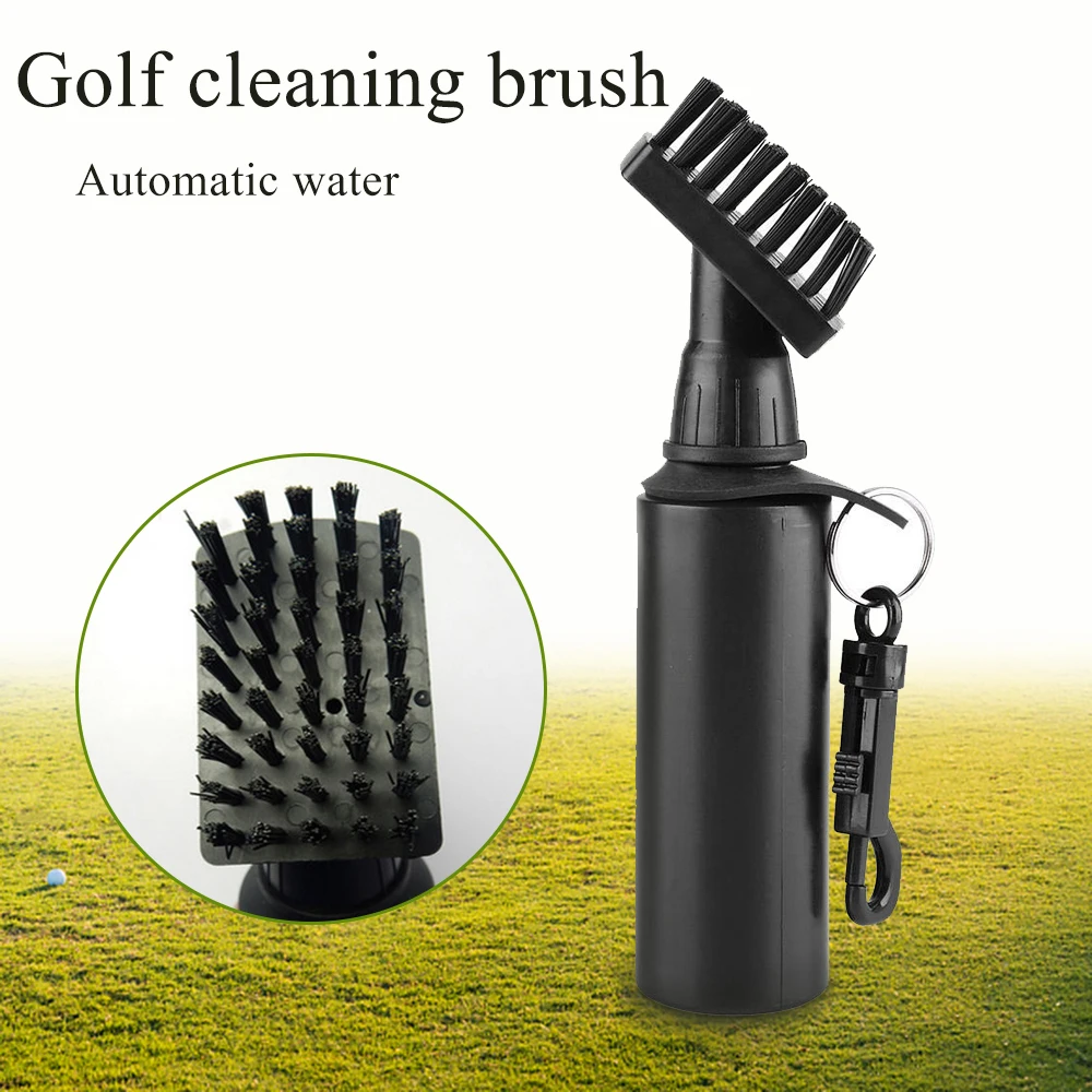 

Golf Club Brush Golf Scrub Wet Cleaning Brush Golf Iron Ball Cleaning Brush Golf Cleaner With Water Bottle Golf Accessories