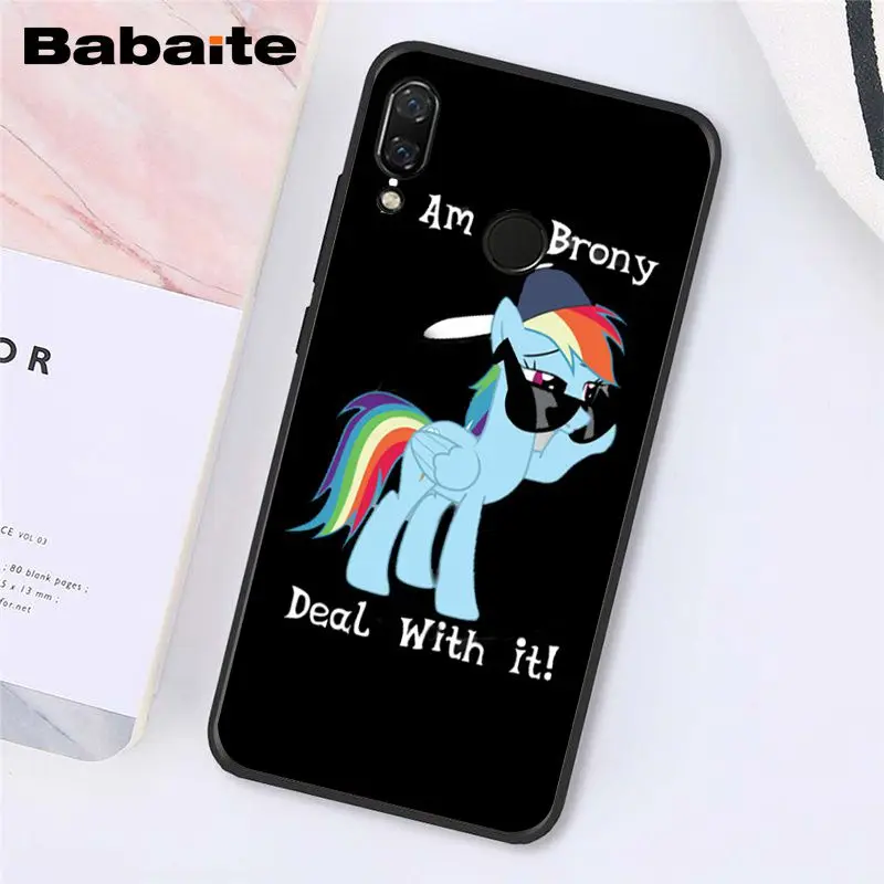 Babaite Magic с рисунком из мультфильма «Мой Маленький Пони» чехол для телефона для Xiaomi Redmi8 4X 6A S2 Go Redmi 5 5Plus Note4 5 7 Note8Pro