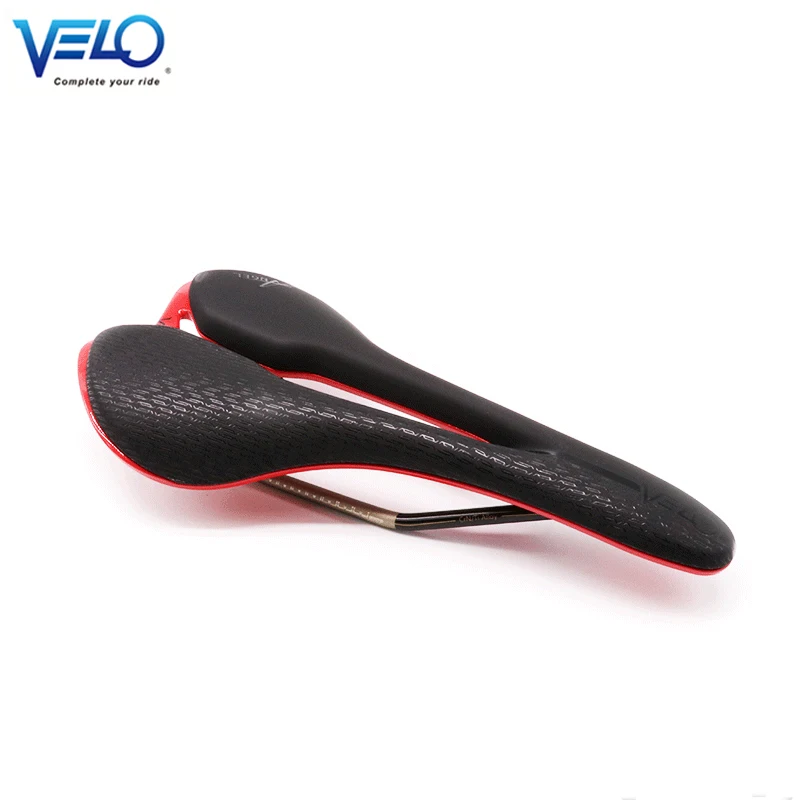 Велосипедное седло Velo из сплава Ti для гонок с титановым бантом легкая езды на