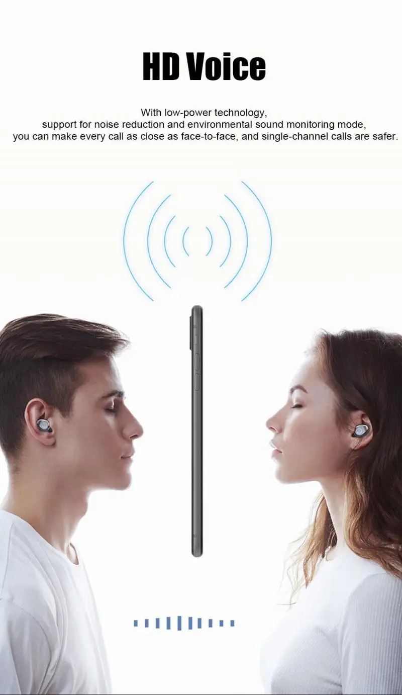 Wireless Earphone Bluetooth 5.0 LED Display F9 TWS Sport Waterproof Headphone Earbud 8D Stereo Headset With Power Bank Dropship