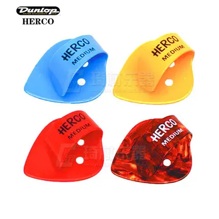 Dunlop Herco плоский/большой палец палочки с различными измерениями медиатор, по 1/шт