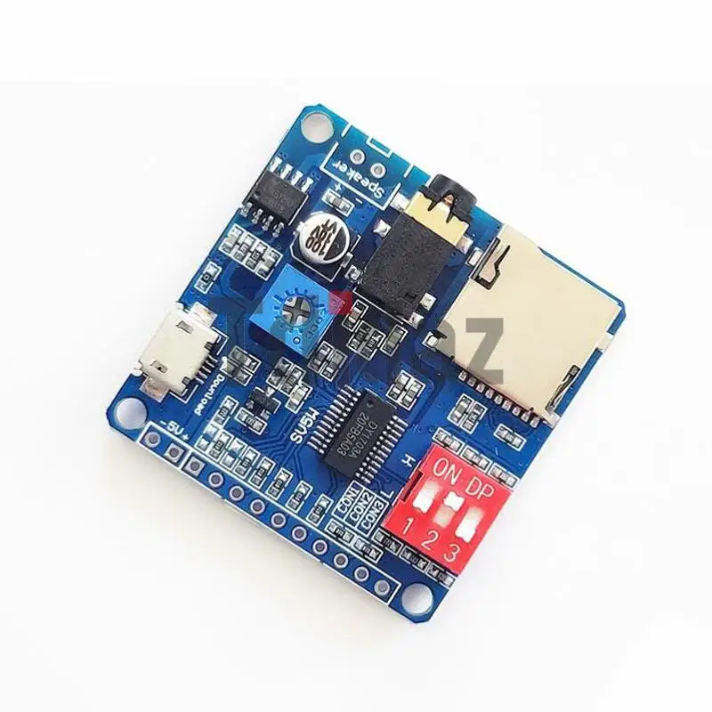 Для MP3 музыкального плеера Arduino усилитель воспроизведения голоса модуль 5 Вт SD/TF