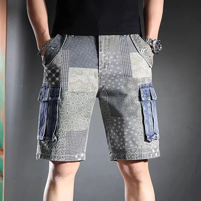 

2021 Men's summer new Japanese loose Fashion casual shorts