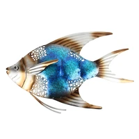 metal fish wall decor for garden ornaments outdoor pond decoration garden statues and sculptures miniaturas lawn ornaments
