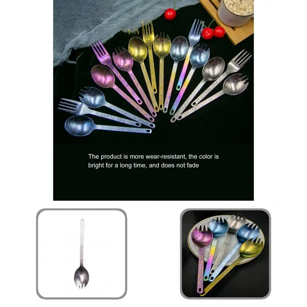 

Spork Flatware Reusable Practical BPA-Free Functional Multi Flatware Spork