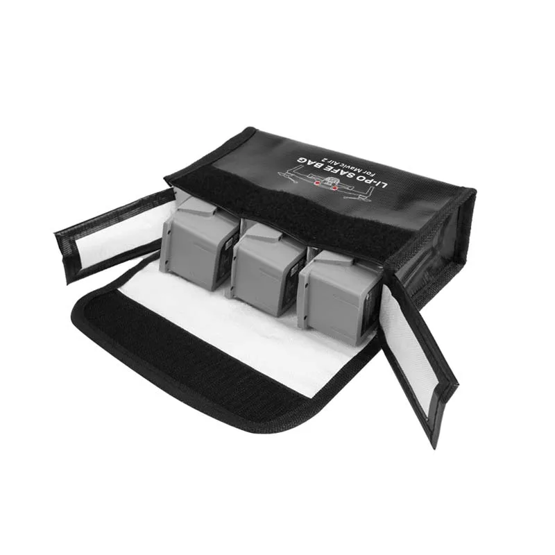 Взрывозащищенная защитная сумка для аккумулятора дрона DJI Mavic Air 2 чехол хранения