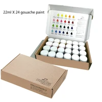 gouache paint set 22mlx24 color gouache set gouache paint for painting art supplies for artist art art supplies