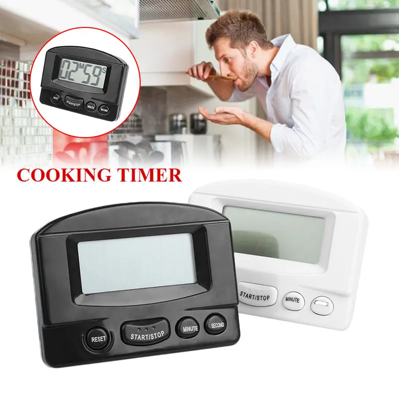 Цифровой таймер обратного отсчета Leviton мини выход секундомер ЖК дисплей