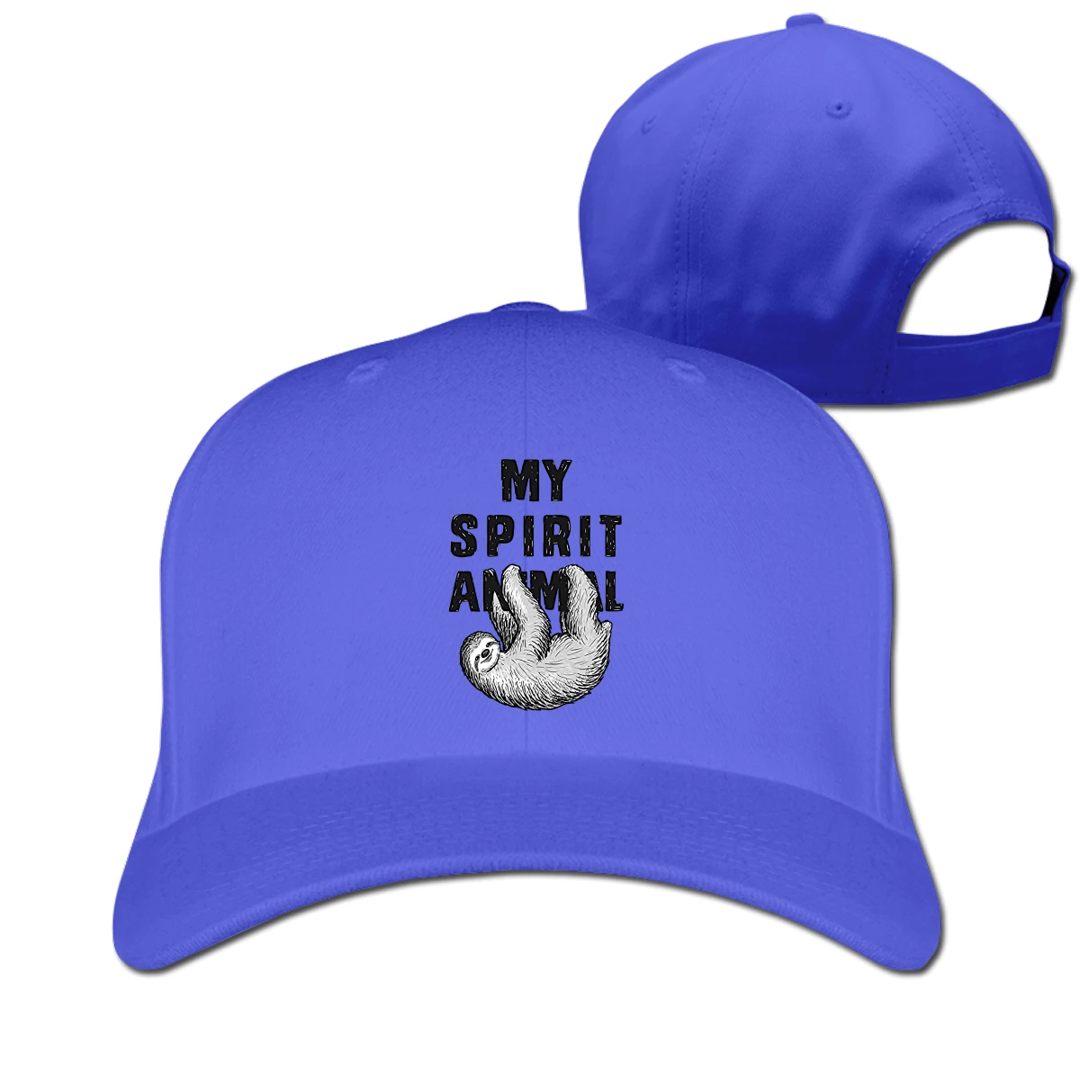 

My Spirit Animal Is A Sloth T men woman's Fashionable breathable Hip hop caps