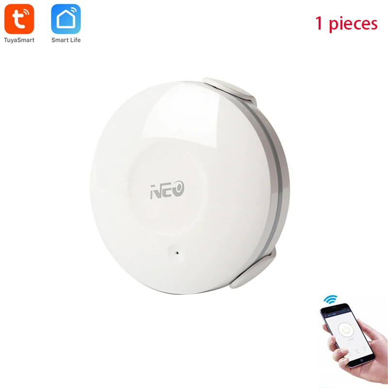 Умный датчик воды с Wi Fi Оповещение об обнаружении прожектора и оповещения