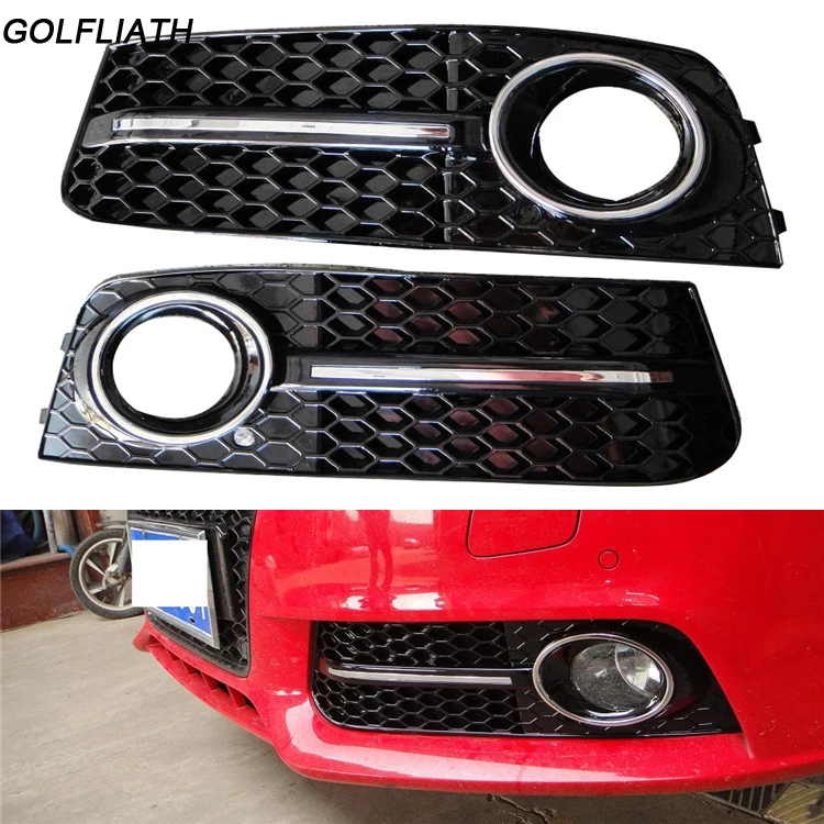 4 дверные Противотуманные фары GOLFLIATH A4 B8 Sedan ABS для Audi Standard 2009 2012 2 шт./компл. (без
