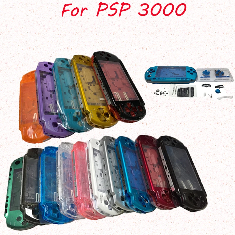

Shell Case For PSP3000 OEM Shell Old Version Console Box full housing cover case with buttons kit & Free screwdriver