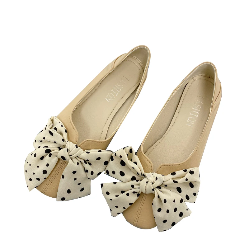 

Shoes Woman 2021 Female Footwear Bow-Knot Soft Elegant Shallow Mouth Casual Sneaker Square Toe Slip-on New Dress Butterfly Grand