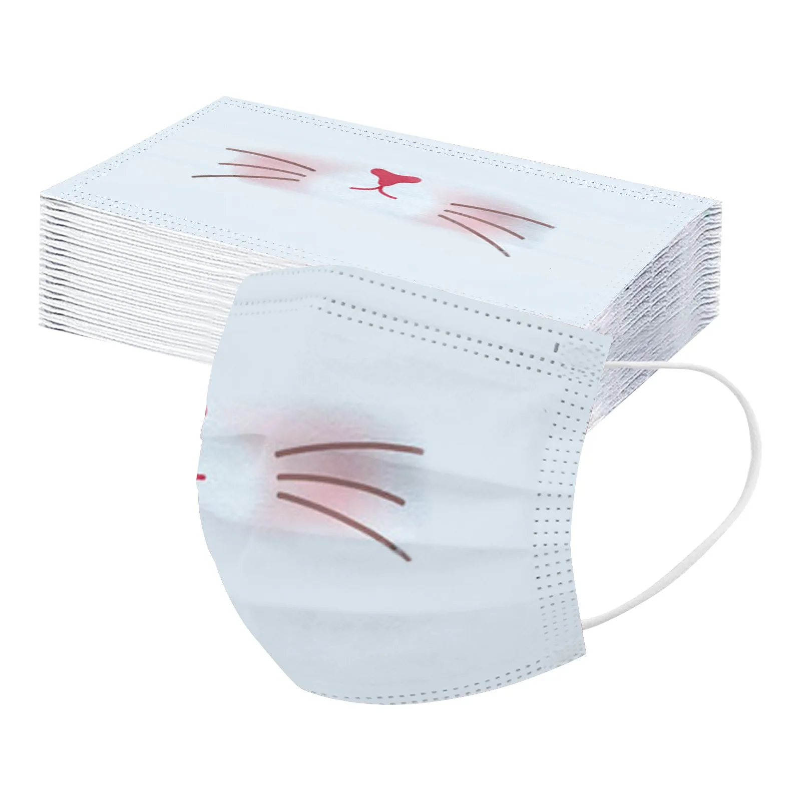 10 шт. одноразовые маски для лица взрослых | Красота и здоровье