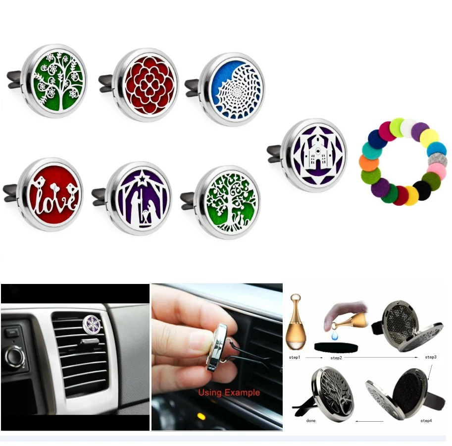 Любовь Древо жизни 30 мм эфирного масла освежитель воздуха для автомобиля