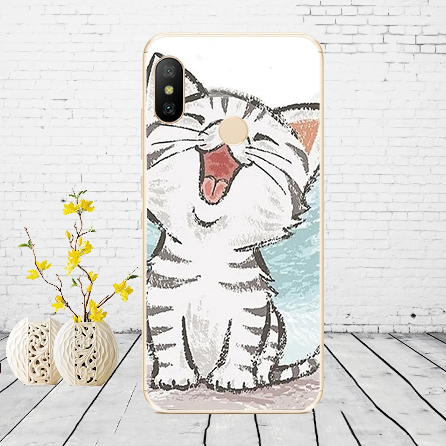 K35 Силиконовый чехол для Xiaomi mi A2 LITE, чехол с полной защитой, мягкая задняя крышка из ТПУ, чехол для телефона s для Xio mi A2 LITE, бампер - Цвет: K35