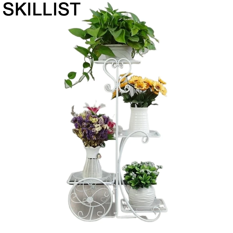 

Decoration Terrasse Dekoru Decoracion Exterior Decor Balcony Iron Support Plante Flower Balkon Stand Balcon Plant Shelf