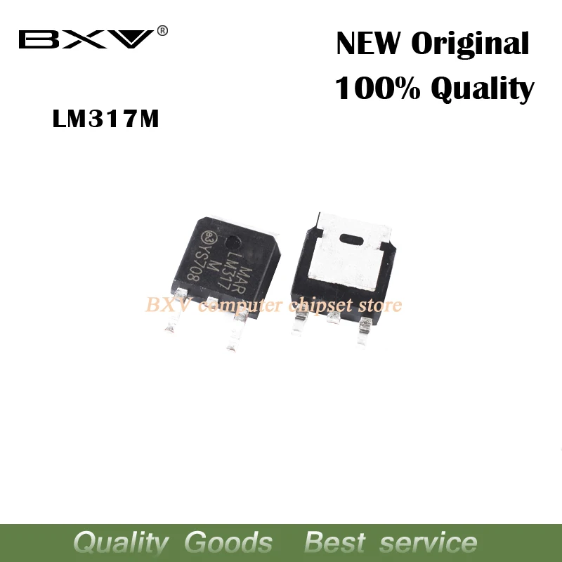 10 шт. LM317M LM317 TO252 SOT LM317MDT SMD регулятор напряжения IC новый оригинальный