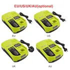 Зарядное устройство для перезаряжаемых батарей, 3 А, 12 В, 14,4 В, 18 в, для Ryobi P117, блок электроинструментов Ni-Cd Ni-MH Li-Ion P110, P111, P107,P108