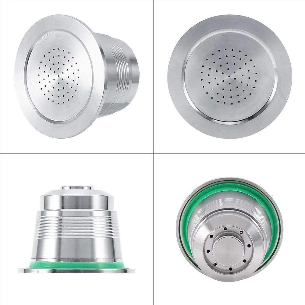 Однотонная капсула для кофе эспрессо кофемашины Tchibo из нержавеющей