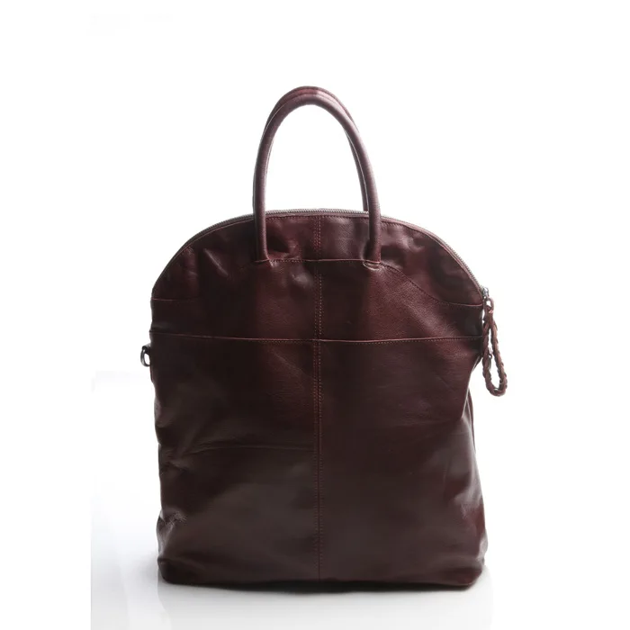 

Pure leatherEuropean AmericanJapanese and Korean fashion retro one shoulder bag Leather portable women's bag 2020