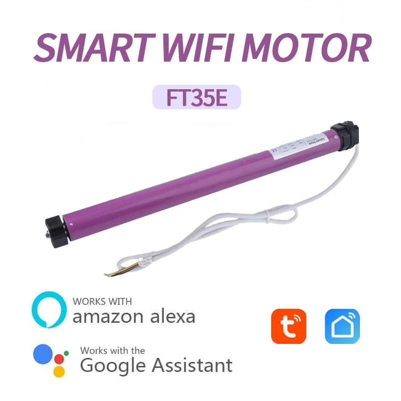 Tuya smart life wifi трубчатый мотор 110 В моторизованные рулонные жалюзи двухрядный