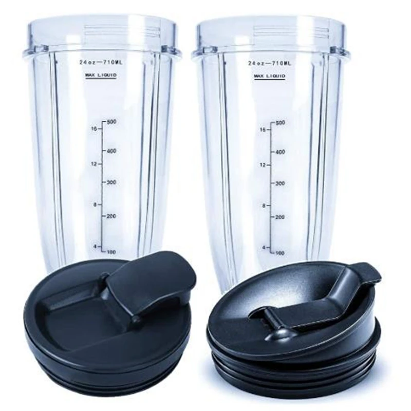 24Oz Сменные чашки с 2 уплотнительными колпачками для крышки BL450 BL480 BL490 BL640 BL642 BL680