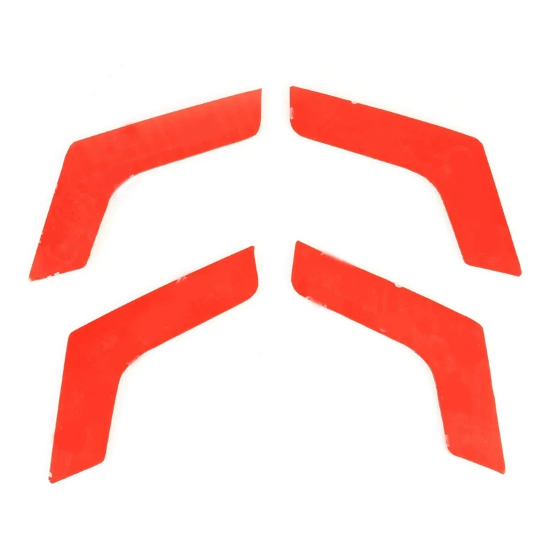 

4 PCS Car Door Inner Handle Panel for Mercedes-Benz W204 Carbon Fiber Decoration Frame Cover Interior Mouldings