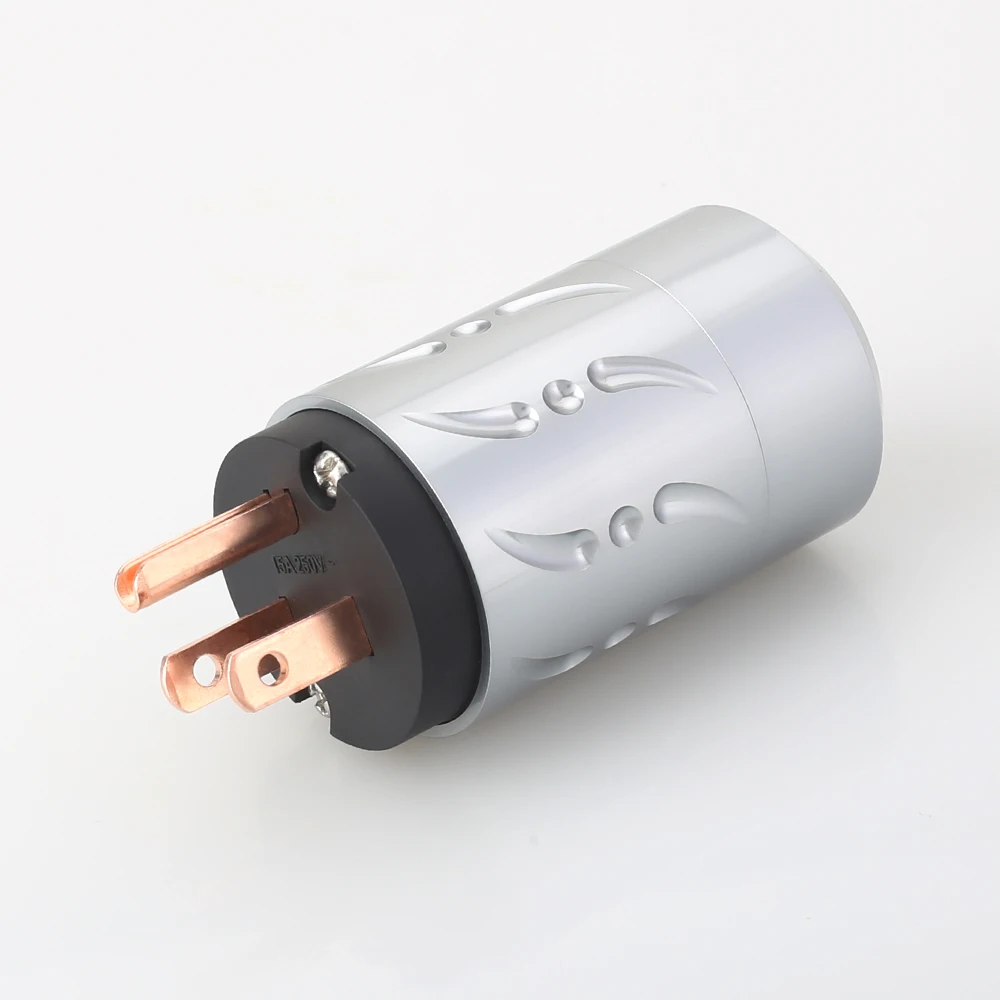 Виборг VM502 из чистой меди американская вилка переменного тока американский