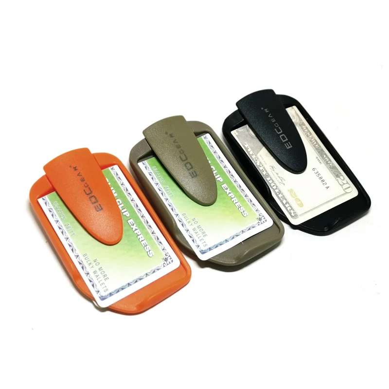 Двухсторонний умный и практичный кошелек держатель для кредитных карт EDC прочный