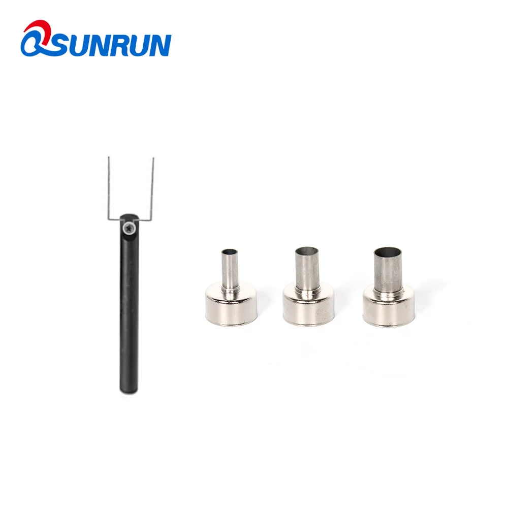 

8858 110v/220v Portable Hot Air Rework Station,BGA IC Chip Desoldering station With 3pcs Air Nozzle, SOP/QFP/PLCC/BGA/DIP/Socket