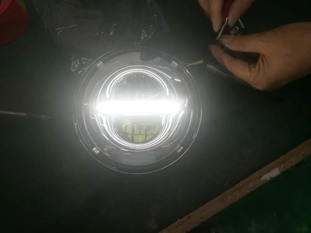Аксессуары для мотоциклов 5-3/4 5,7" дюймовый мотоцикл СВЕТОДИОДНАЯ Фара-прожектор для улицы 500 XG750 Sportster 1200 железо 883