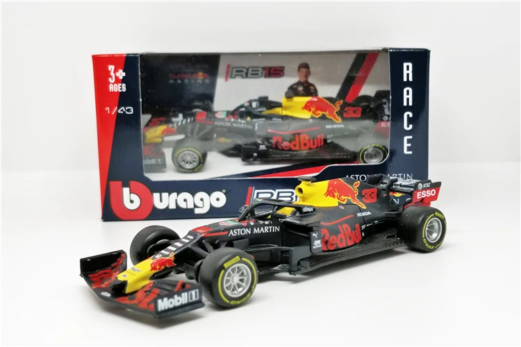 BBurago F1 весы 1:43 RedBull AMG W05 W07 SF71H SF70H SF16 RB13 RB14 RB15 SF90 литья под давлением гоночный автомобиль модель Машинки Игрушки