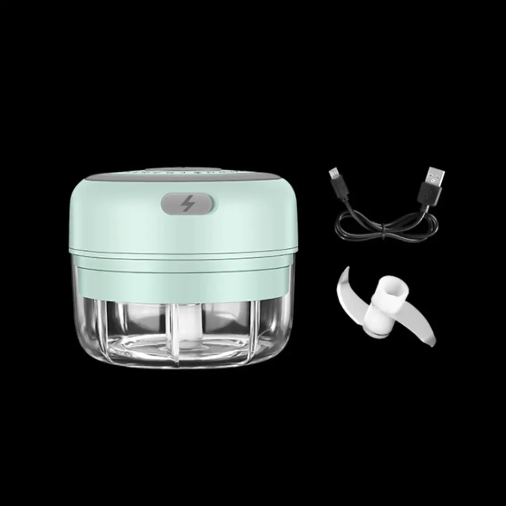 100/250 мл электрическая давилка чеснока измельчитель овощей Мясорубка USB кухонные