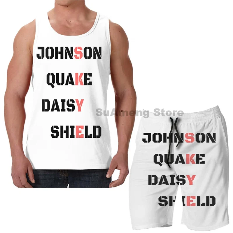 Майка с забавным принтом для мужчин и женщин топ агент щита пляжные шорты Skye Code