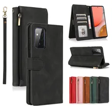 Wallet Case for Samsung Galaxy A50 A70 A21s A52 A51 A71 A72 A12 A32 S20 S21 FE S10 S9 PLUS Luxury Leather Flip Phone Bags Cover