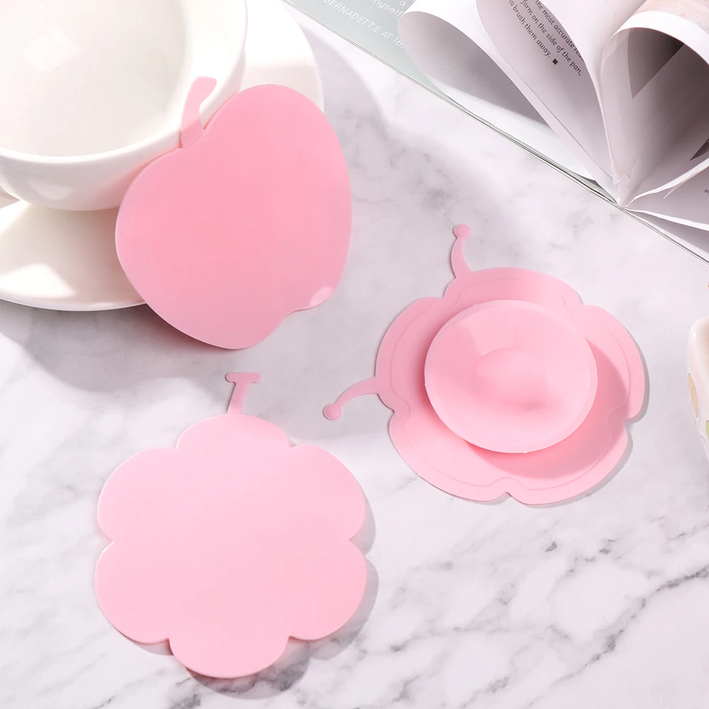 Противоскользящие подставки для кормления детей двусторонние силиконовые на