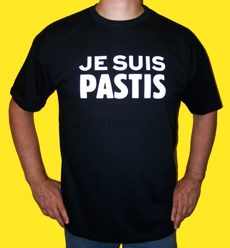 Футболка JE SUIS PASTIS Camping 3 Taille 3XL |