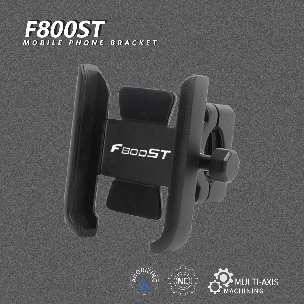 

F800 ST For BMW F800ST 2006-2012 2008 2009 2010 Motorcycle CNC Aluminum Alloy Handle Bar Mobile Phone Bracket GPS Stand Holder