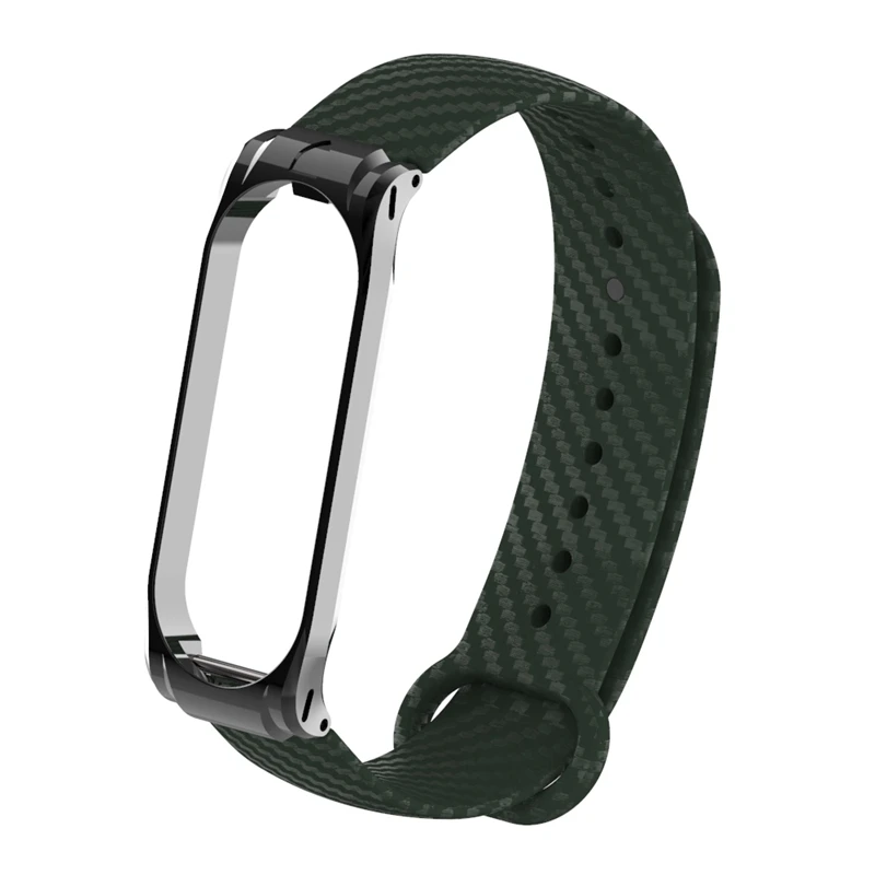 Цветной силиконовый ремешок mi Band 4 3 для mi Band 4 3 браслет из углеродного волокна для Xiaomi mi band 4 удлиненный спортивный ремешок mi Band 2