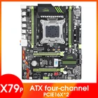 Материнская плата X79 LGA2011 ATX USB3.0 SATA3 PCI-E NVME M.2 SSD поддержка памяти REG ECC RAM Xeon E5 ЦП USB 128 ГБ