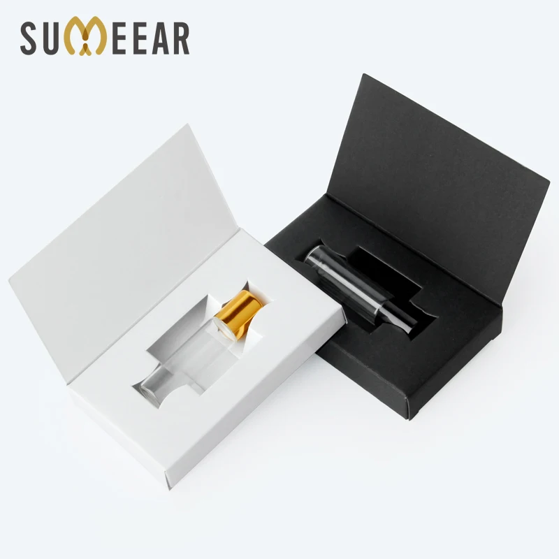 20 шт./лот флаконы для духов объемом 5 мл посылка в коробке с рулоном бутылка