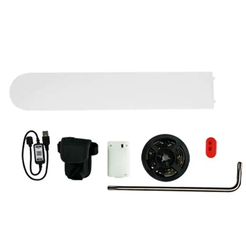 Аксессуары для скутеров цветной складной светодиодный светильник на шасси